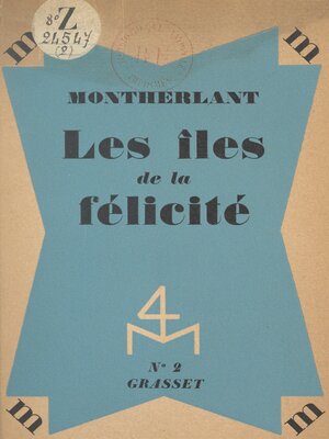 cover image of Les îles de la Félicité